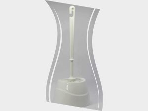 Escova sanitária com suporte